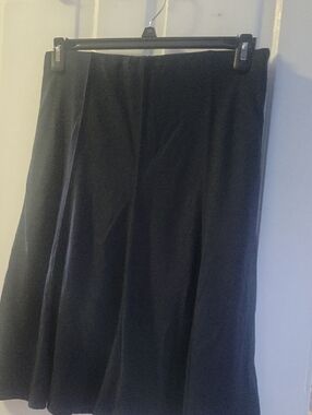 Ann Taylor Black A-Line Skirt